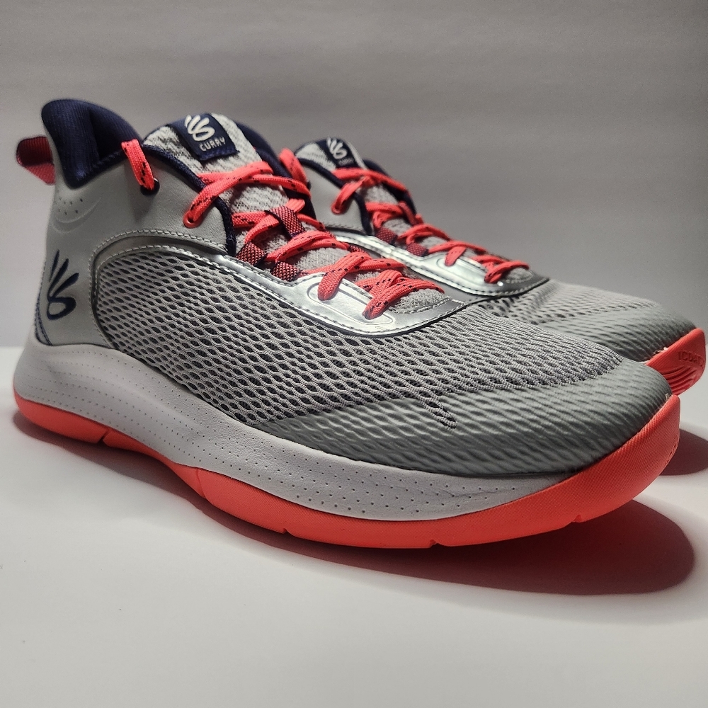 Under Armour Steph Curry 3Z6 Men’s Basketball Sneakers Shoes Gray